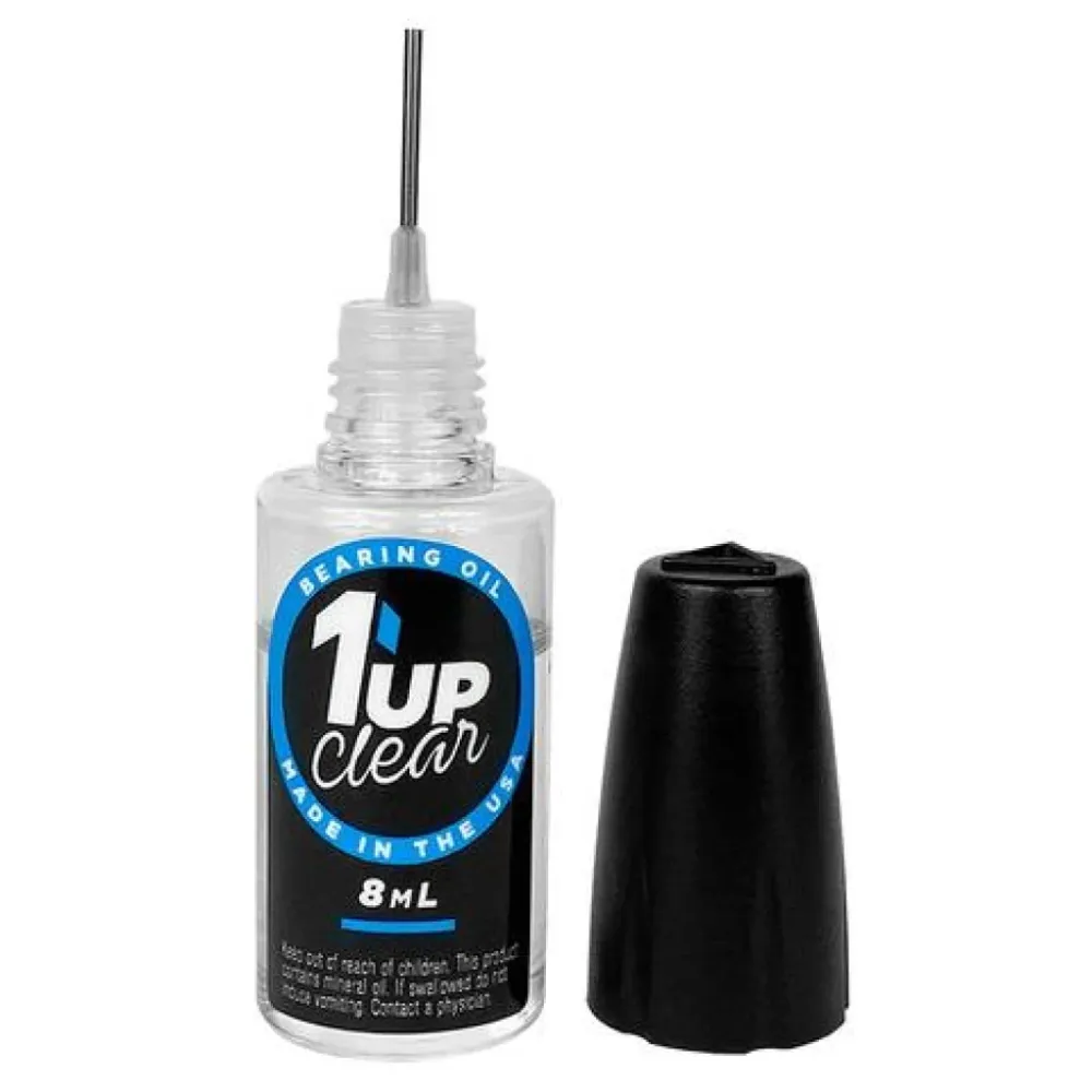 1´UP - Aceite transparente, Botella de engrasador de 8ml
