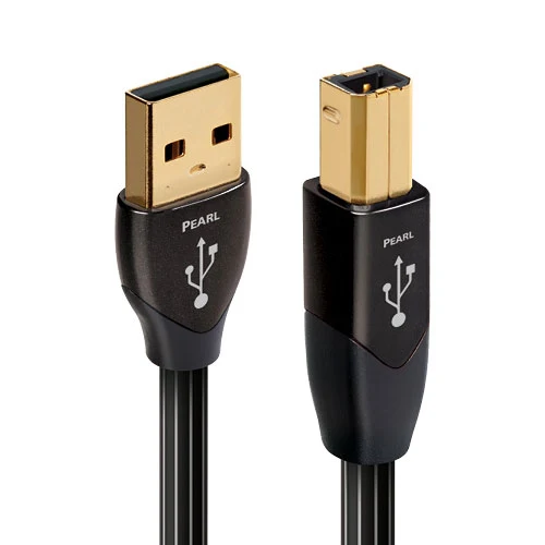 ○ Câble USB-/USB-B Audioquest Pearl 1,5m Câbles Partenaires AudioQuest
