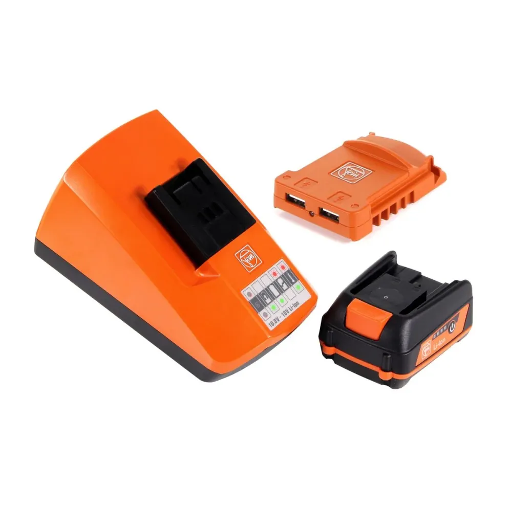 FEIN BATTERY STARTER SET USB EDITION 12V 1x baterí 3.0Ah + cargador + adaptador de baterí USB