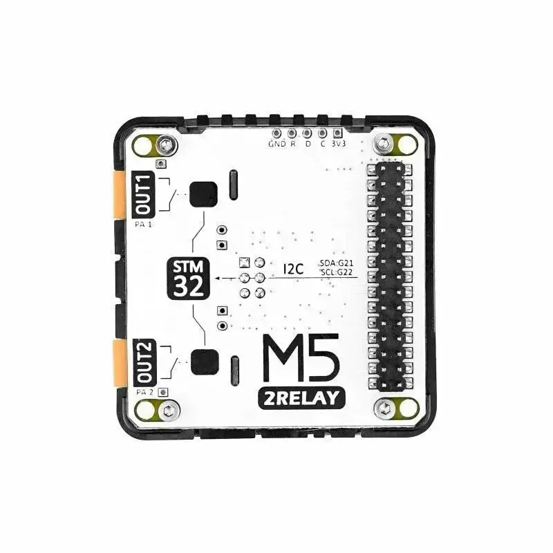 M5stack Módulo de Relé CA de 2 Canales 13.2