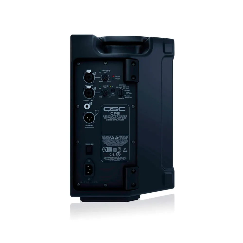 Bafle activo QSC CP8 de 8", 1000 W