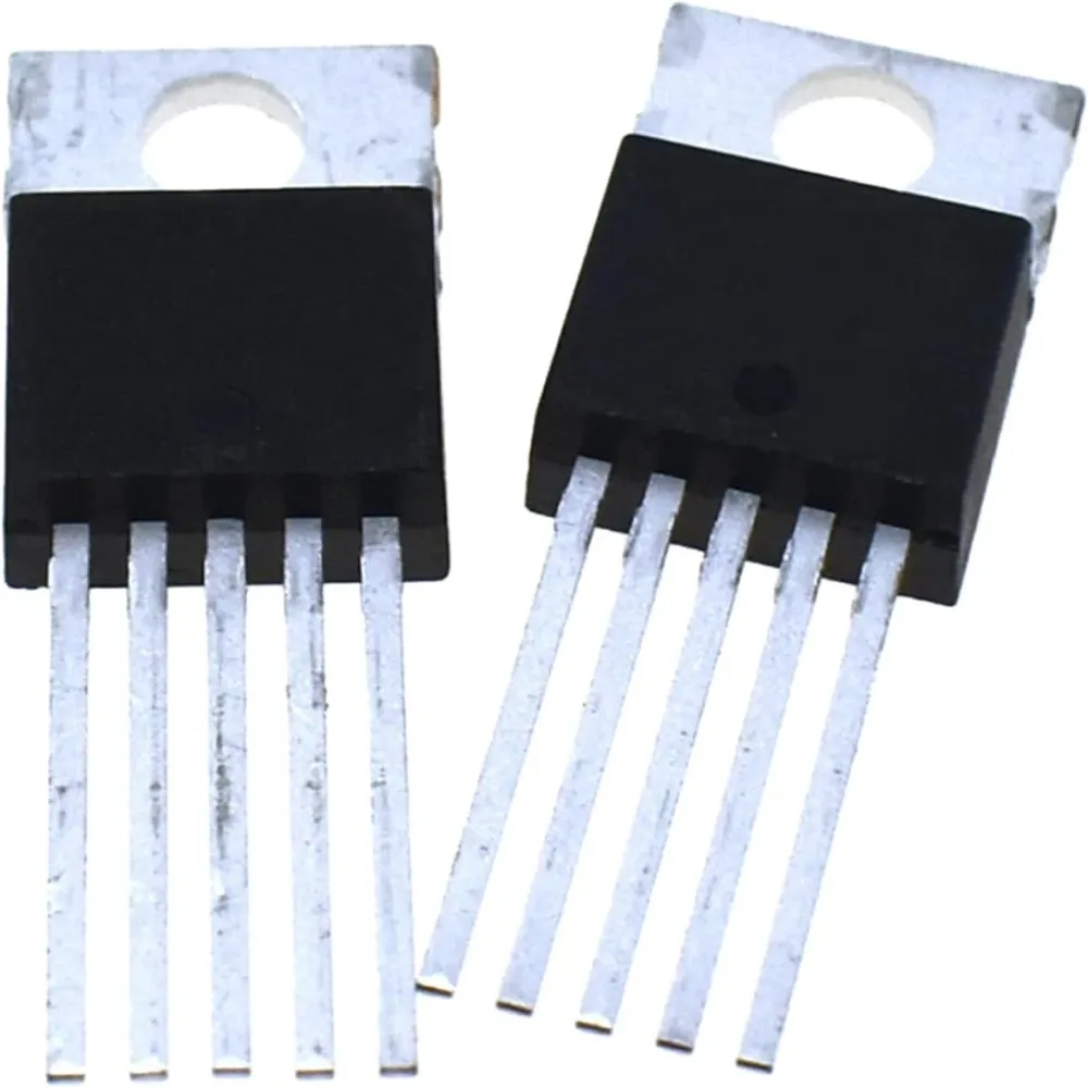 10 piezas nuevas LM2576T 3,3 LM2576T 5,0 LM2576T 12 LM2576T ADJ LM2576 en línea TO-220-5 regulador de conmutación IC Chip...