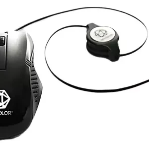 Mouse Mini Óptico USB Retráctil B0302 Ripcolor