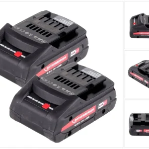 Baterí Li-HD Rothenberger RO BP18/4 de 18 V, 4,0 Ah, 2 unidades (1000002548)