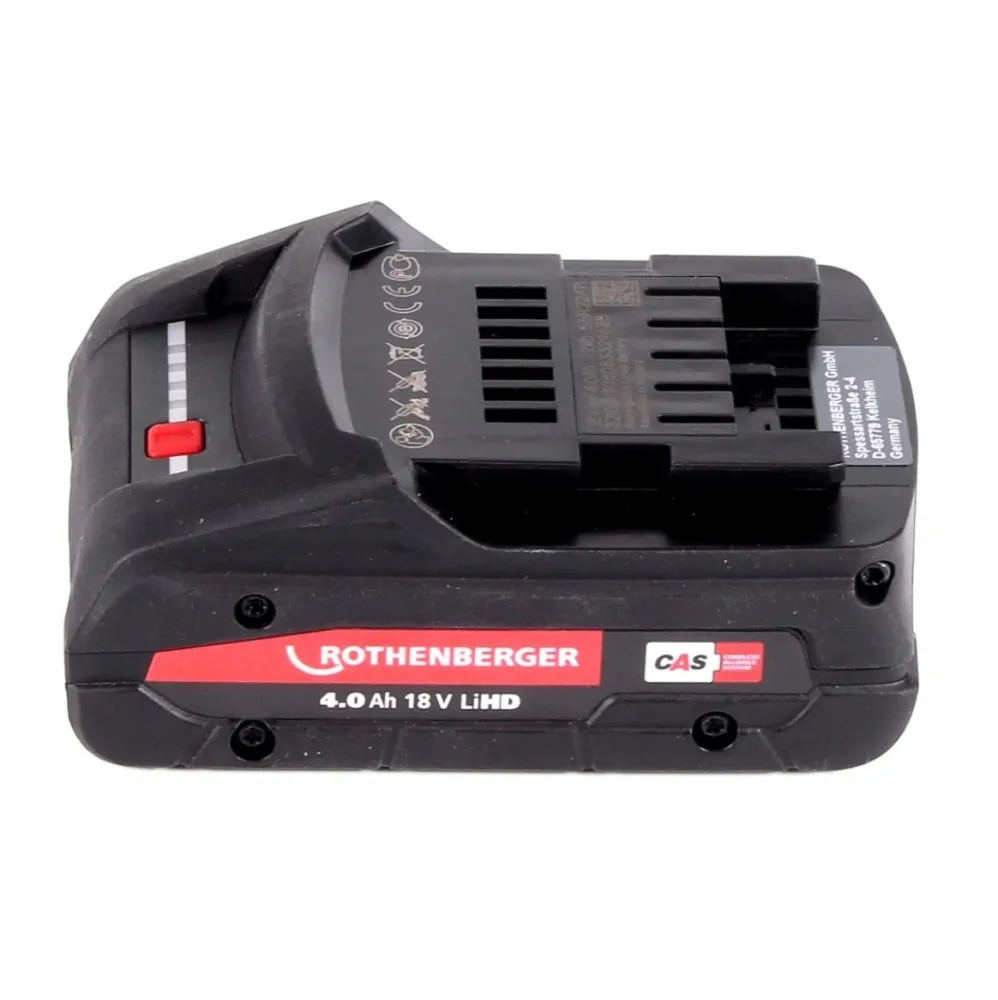 Baterí Li-HD Rothenberger RO BP18/4 de 18 V, 4,0 Ah, 2 unidades (1000002548)