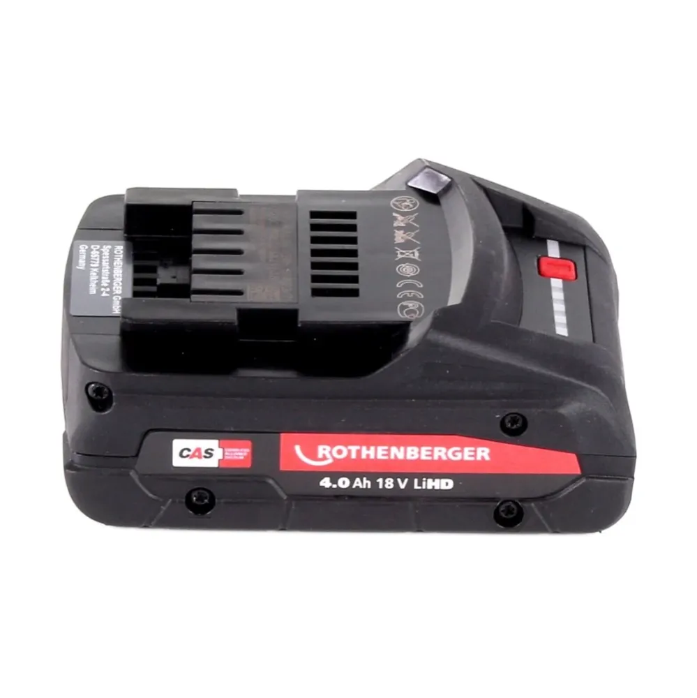 Baterí Li-HD Rothenberger RO BP18/4 de 18 V, 4,0 Ah, 2 unidades (1000002548)