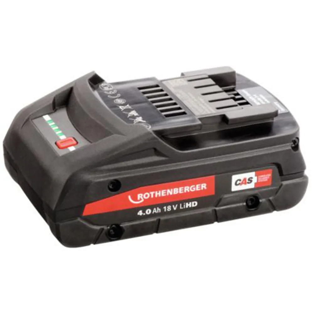 Baterí Rothenberger Baterí recargable de litio RO BP18/4 de 18 V y 4 Ah