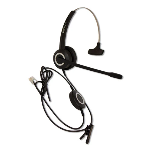 Zum Zumrj9m Auriculares monoaurales sobre la cabeza, negros Spracht