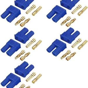 10 conectores T-Plug Couples Deans con 20 piezas de tubo retráctil para baterí RC LiPo YUNIQUE GREEN-CLEAN-POWER