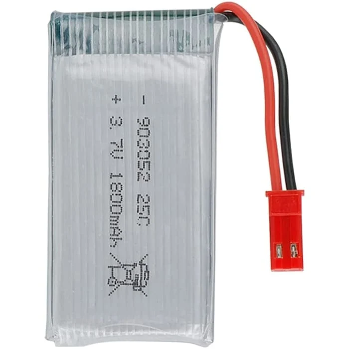 1 pieza 3,7 V 1800 mAh 25C li-po baterí con enchufe JST para JJRC H11D H11C HQ898B RC helicóptero Quadcopter YUNIQUE GREEN...