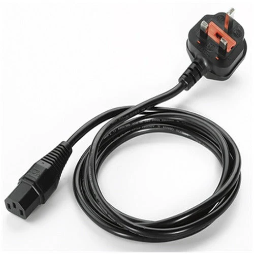 Zebra Cable de alimentación estándar - POWER CORD: 18AWG 10A 250V UK - SKU: 50-16000-219R