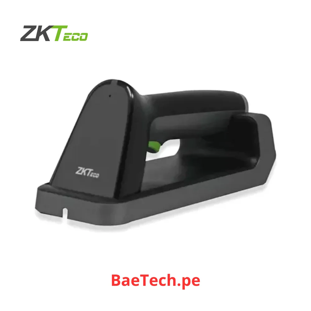 ZKTECO ZKB203S Lector de código QR 2D Inalámbrico con base