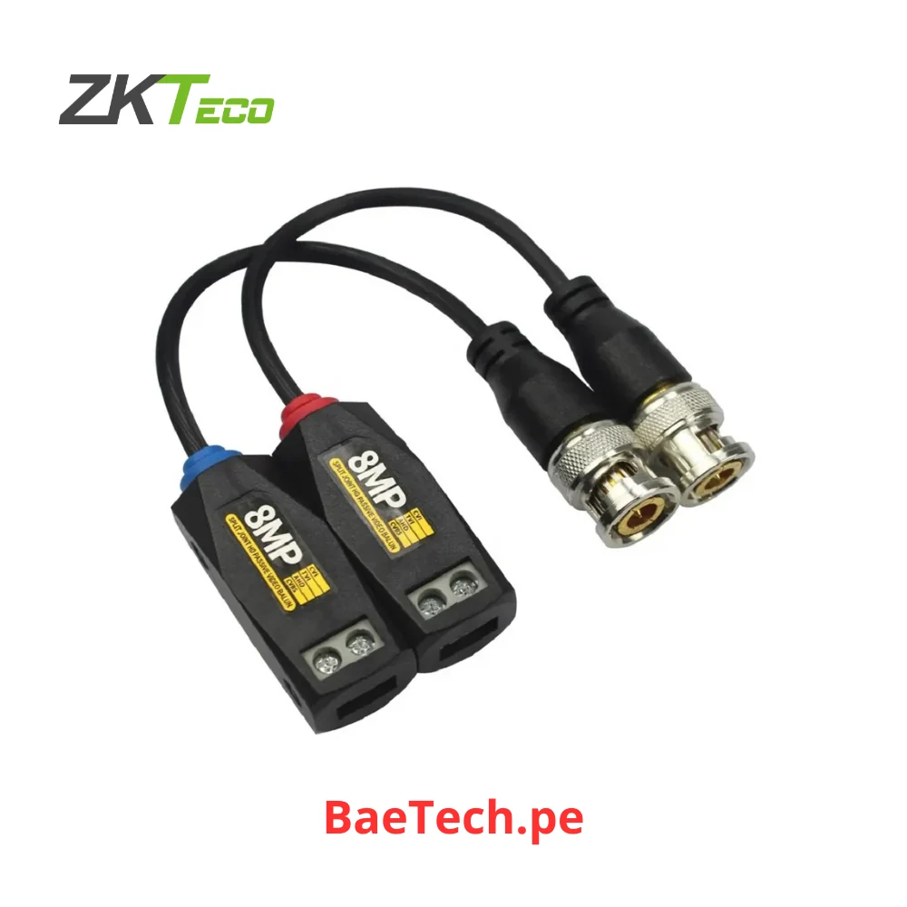 ZKTECO ZK-CF800 Video Balun 4K hasta 8MP