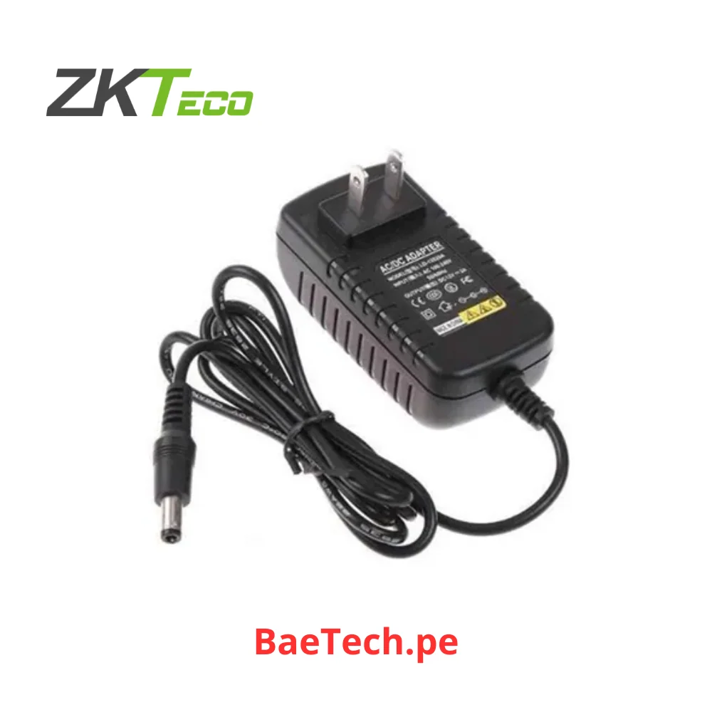 ZKTECO ZKPSU1220-D FUENTE DE ALIMENTACION 12V 2 AMP